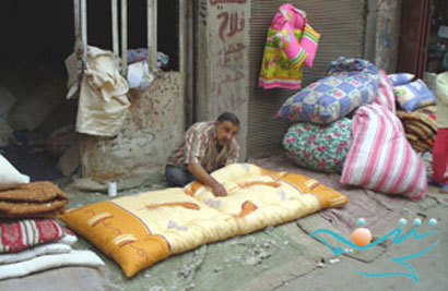 كربلاء : الندافة حرفة تتنفس بالوراثة