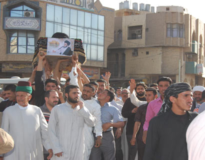 كربلاء المقدسة تستقبل جثمان السيد محمد كاظم القزويني بعد 17 سنة من وفاته في مدينة قم المقدسة