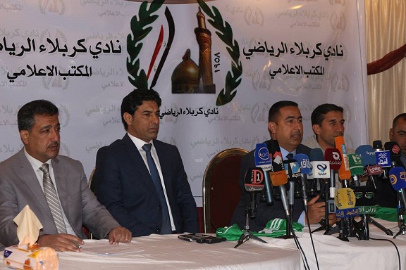 علي هادي مدرباً لكرة كربلاء بشكل رسمي خلفا ليحيى علوان