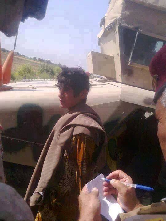 داعش تتنكر بازياء نسائية تقع في قبضة الجيش العراقي +صورة