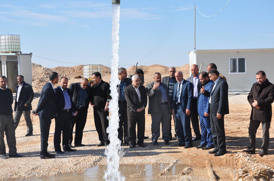 كربلاء تباشر بمشروع المياه البديلة عن نهر الفرات (صور)