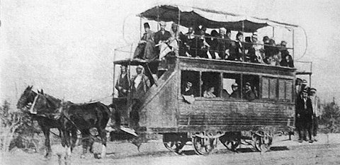 واسطات النقل في بغداد تسمى الكاري ورحلات من بغداد لدمشق عام 1914م (مصور)