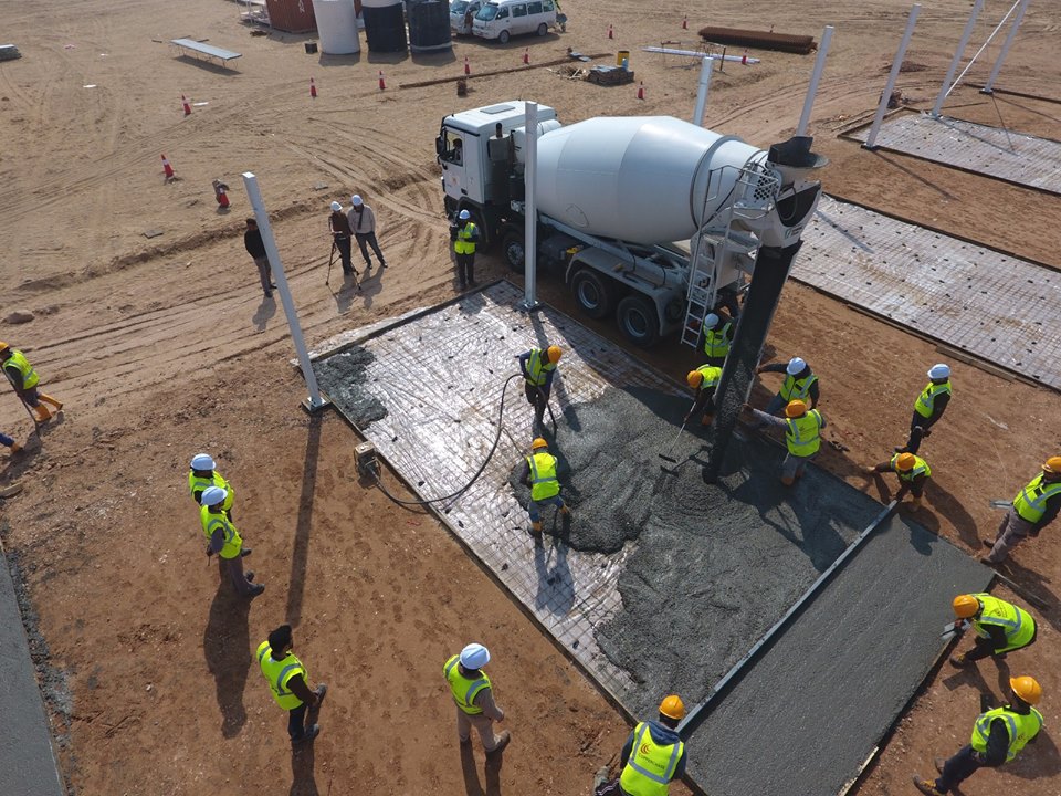 تقرير مصور: استمرار العمل بمشروع مطار كربلاء