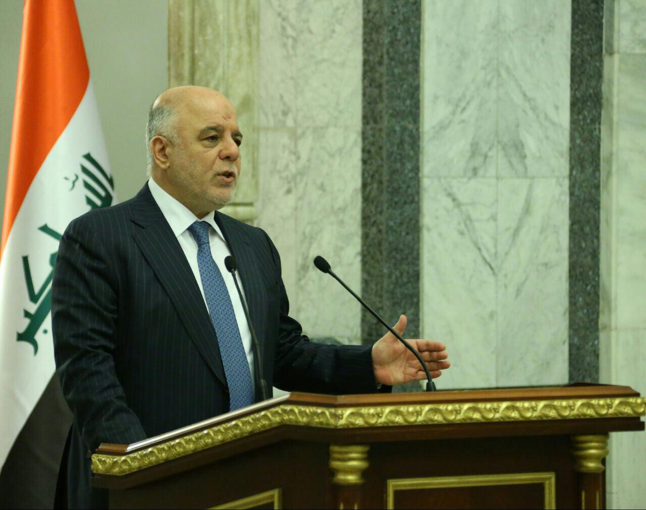 رئيس الوزراء: العمليات العسكرية مستمرة ضد داعش لاجهاض محاولاته اليائسة