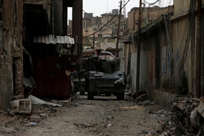 الشرطة الاتحادية تقتل الامير العسكري لداعش وسط الموصل