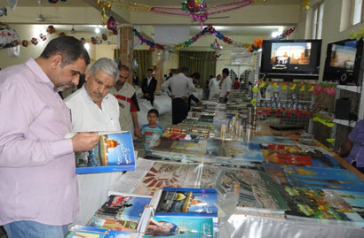 اختتام فعاليات معرض الكتاب السنوي على قاعة الصحابي عمار بن ياسر ببغداد بمشاركة العتبة الحسينية (مصور)