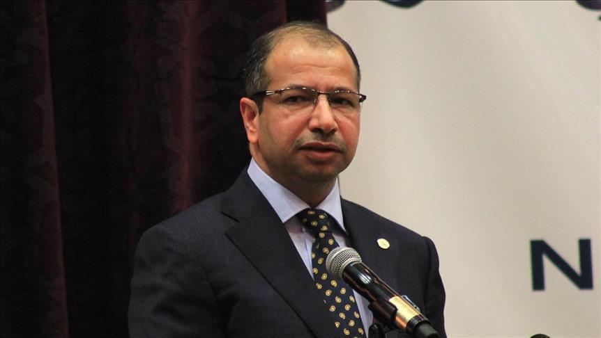 رئيس البرلمان العراقي يزور الديوانية :قررنا ان نغلق بابنا علينا ونسوي خلافاتنا بأنفسنا