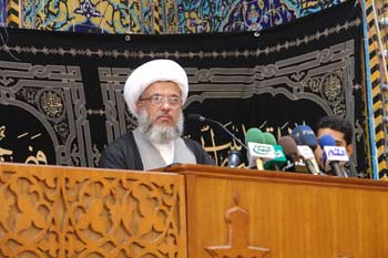 الكربلائي يحذّر من التداعيات الخطيرة لنزف الدم العراقي ويذّكر بضروة تحقيق السيادة الكاملة للعراق