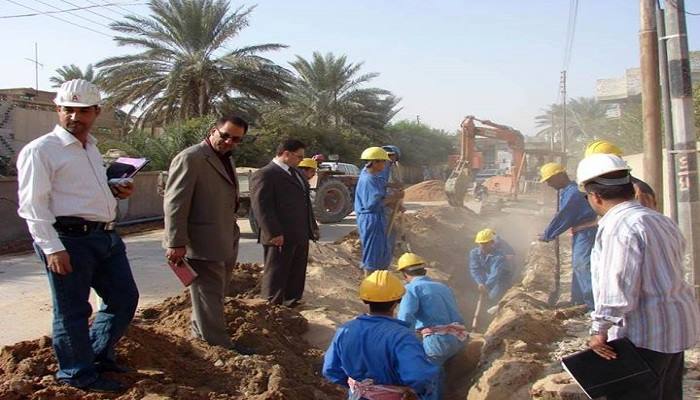 ماء كربلاء تقرر صرف مخصصات خطورة لمنتسبيها تصل ما بين (20 الى 30% ) من الراتب الاسمي