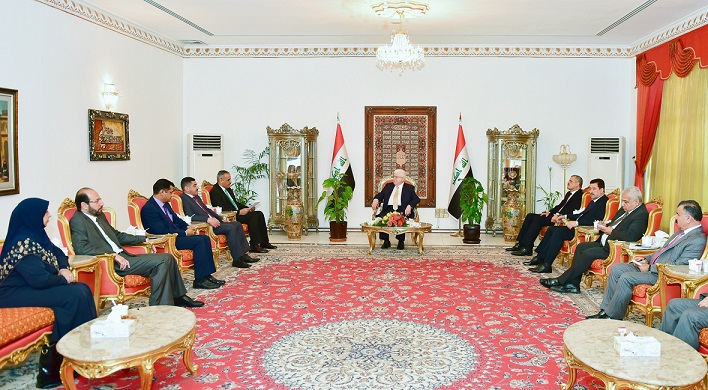 رئيس الجمهورية يستقبل وفد "جبهة الاصلاح" النيابية التي شكلها النواب المعتصمون
