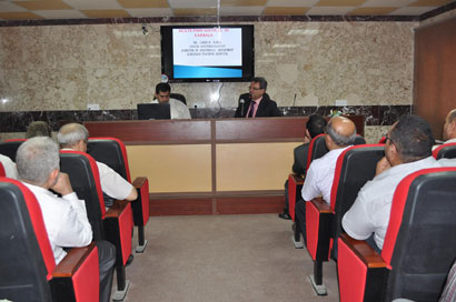 اطباء ارلنديون يحاضرون في كربلاء  عن طرق التخدير الحديثة