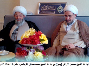أمين عام مجلس التقريب بين المذاهب يلتقي راعي الموسوعة الحسينية