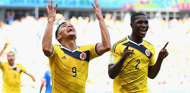 كاس العالم :منتخب كولومبيا بفوز على المنتخب اليوناني بثلاثبة نظيفة