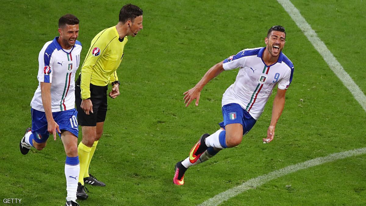 إيطاليا تفتتح اليورو بثنائية في بلجيكا