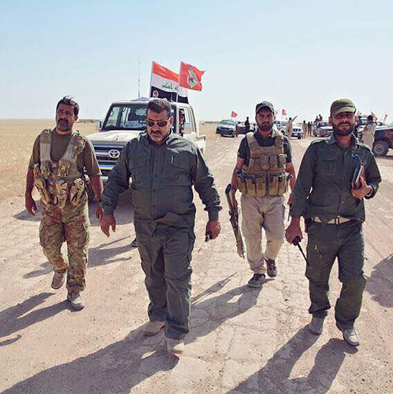 لواء الطفوف القتالي يصد تعرضا بالسيارات المفخخة على الحدود العراقية السورية