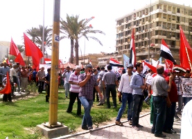 الشيوعيون العراقيون يحتفلون في بغداد بثورة 14 تموز