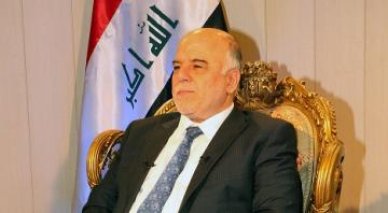 العبادي في بيانه للشعب العراقي: يديّ مبسوطتين لجميع القوى السياسية المؤمنة بالدستور للجلوس معا لوضع رؤية وطنية مشتركة لحل مشكلات العراق