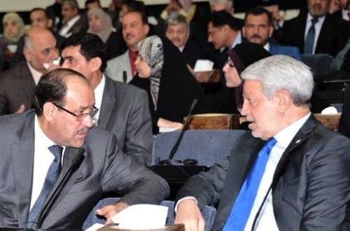 الزبيدي يدعو المالكي الى التعاون مع الواقع الجديد لحماية العملية السياسية