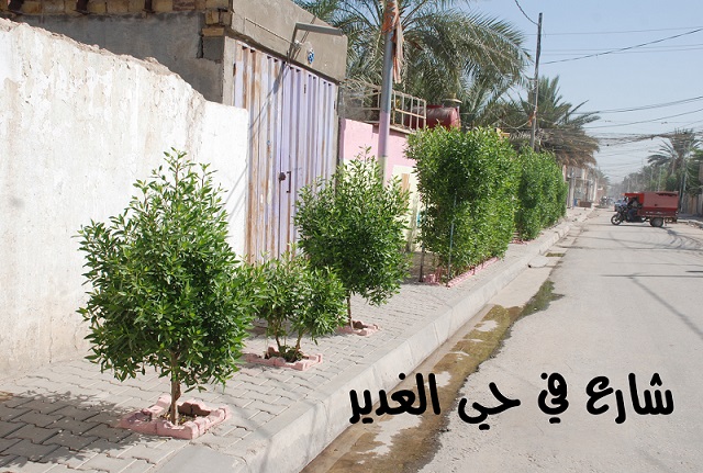 بلدية كربلاء :70% نسبة الإنجاز في مشروع تبليط شوارع حي الغدير