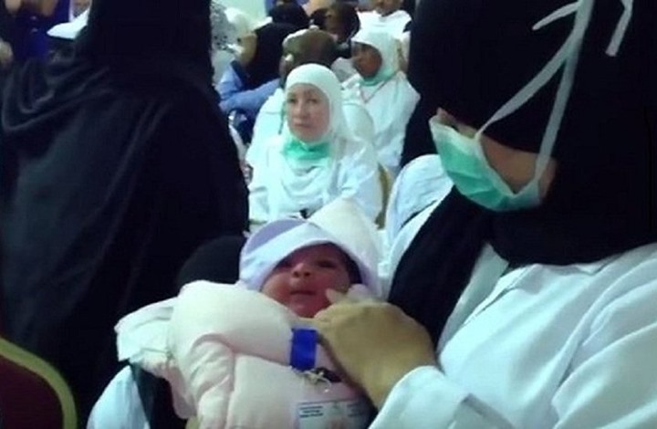 ولادة طفلة خلال تأدية مناسك الحج.. أصغر (حاجة)