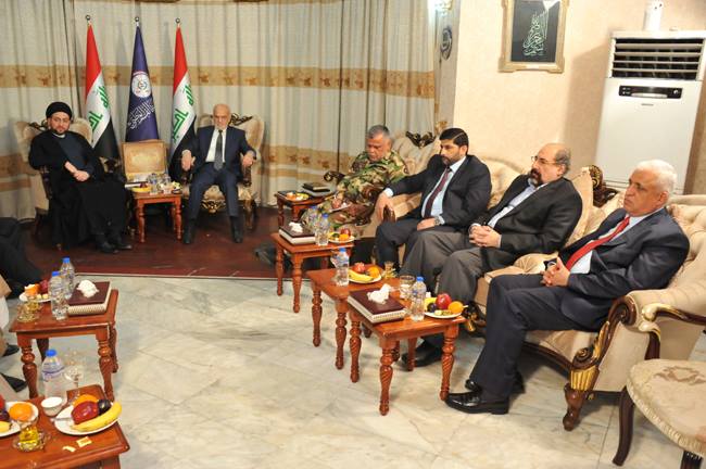 قيادات التحالف الوطنيِّ العراقيِّ تعقد اجتماعاً في مكتب الدكتور إبراهيم الجعفريّ