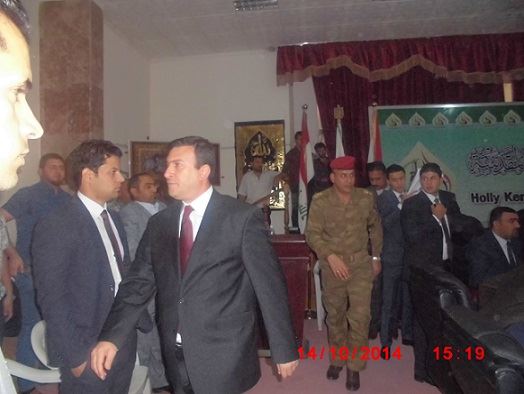 محافظ كربلاء ينسحب للمرة الثانية من جلسة استجوابه و16 عضو من مجلس كربلاء يقررون اقالته الاسبوع القادم