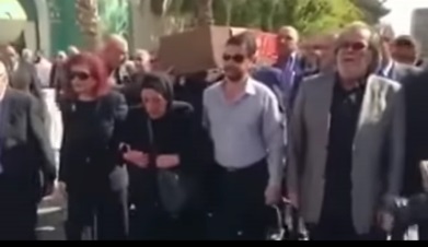 تشيع جثمان الفنان يوسف العاني في بغداد