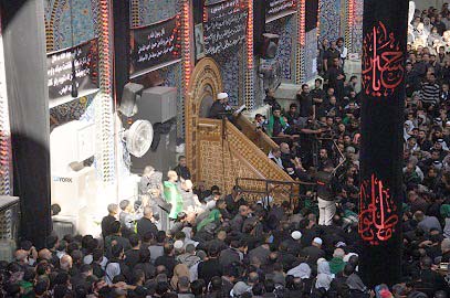 بالصور: مقتل الامام الحسين من الصحن الحسيني الشريف