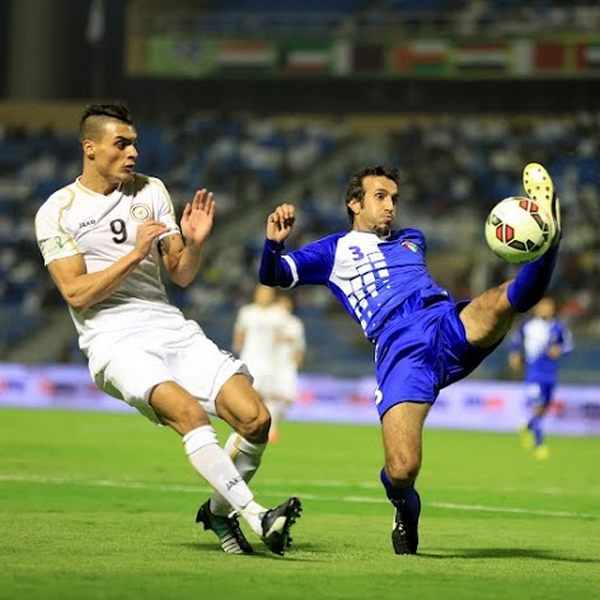 الكويت تفوز على العراق في  خليجي 22 بهدف قاتل