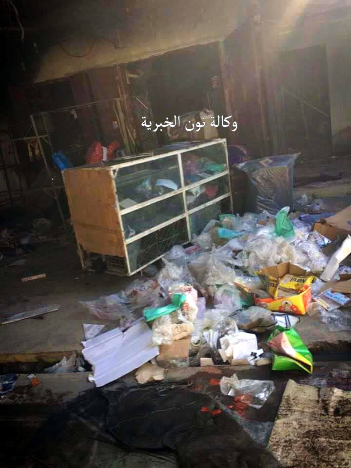 بالفيديو: البيشمركة تحرق المحلات التجارية للتركمان في سوق طوزخورماتو