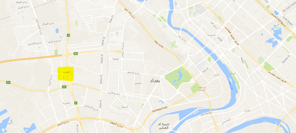 إصابة مدني بانفجار عبوة في حي الخضراء غربي بغداد