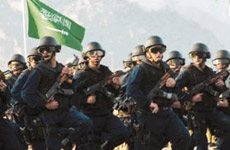 القوات السعودية التي أُرسلت لقمع  البحرينين تلقت تدريباً بريطانياً