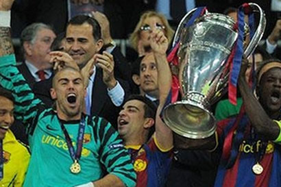 برشلونة بطل أوروبا للمرة الرابعة