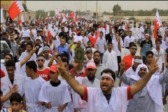 اصابة العشرات خلال احتجاجات سلمية في البحرين