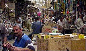 حريق يلتهم سوق الشورجة وسط بغداد