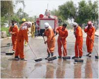 بلديات كربلاء تبدأ حملة النظافة من الايمان في عموم المحافظة