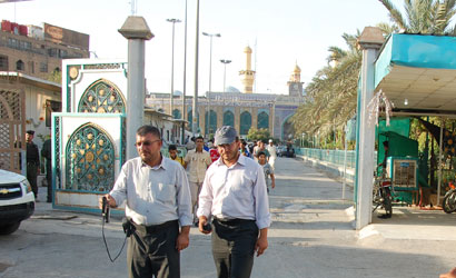 استنفار امني في كربلاء والعتبات تعلن استعدادها لاستقبال زوار النصف من شعبان
