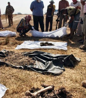 فتح مقبرة جماعية تضم رفات 336 شهيدا كورديا في النجف