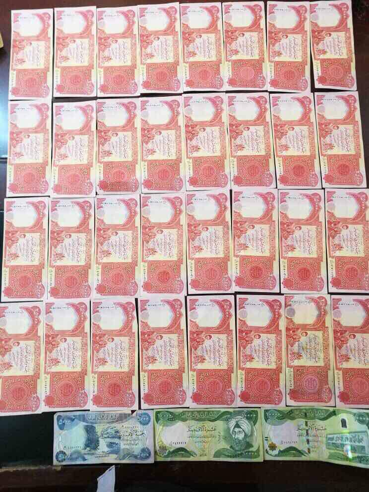 اعتقال عصابة لتزوير العملة وتهريب المواشي بالانبار يقودها منتسب بالداخلية