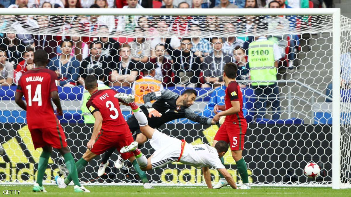 المكسيك ينتزع التعادل من البرتغال في كأس القارات