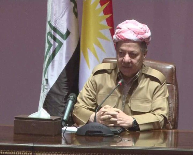 البارزاني: داعش لن ينتهي بتحرير الموصل واسباب ظهوره لم تعالج