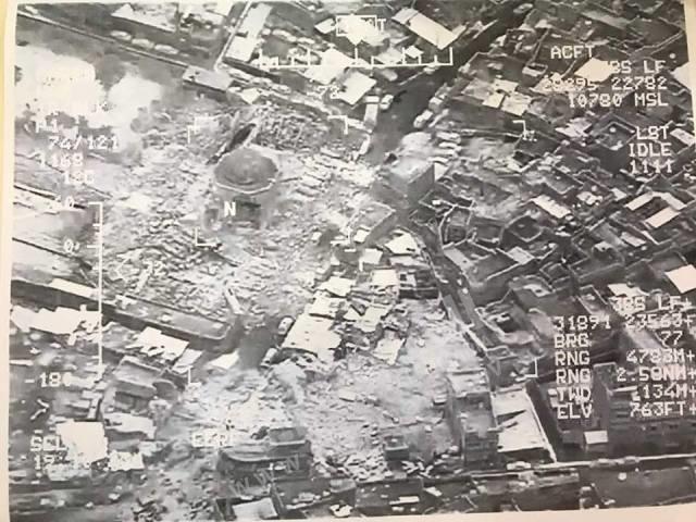 مكافحة الارهاب: جامع النوري كان مفخخاً ومهيئاً للتخريب عند الافلاس التام