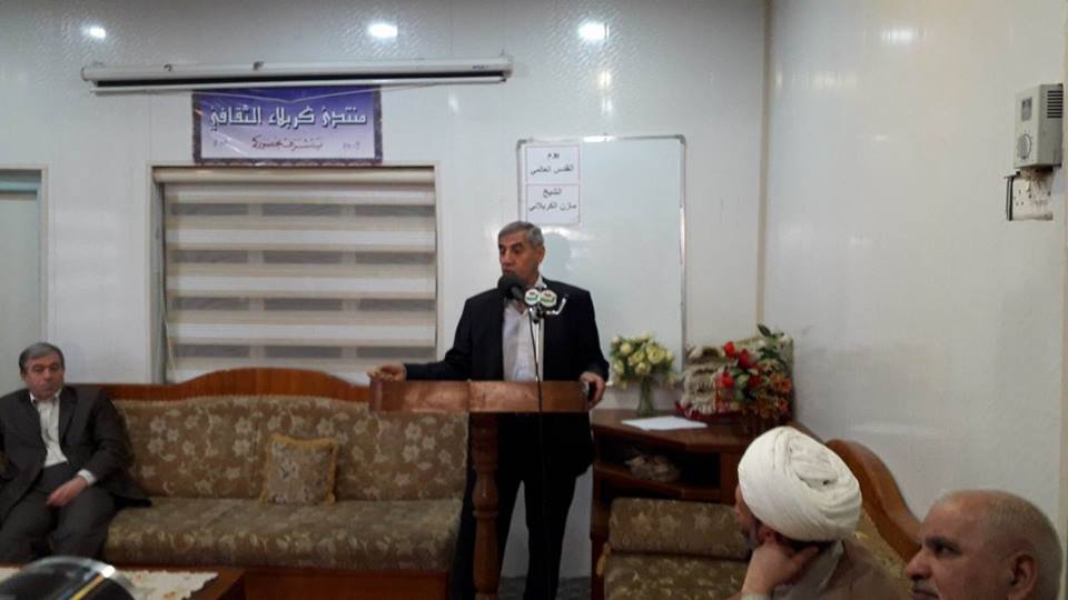 امسية رمضانية في كربلاء تتحدث عن قضية القدس :استذكار فلسطين معناه معرفة العدو الحقيقي