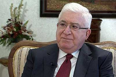 معصوم يفاجئ الكرد الانفصالين  ويدعو الى التمسك بوحدة العراق