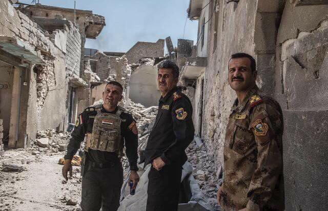 مكافحة الإرهاب تسيطر على جامع النوري والمنارة الحدباء