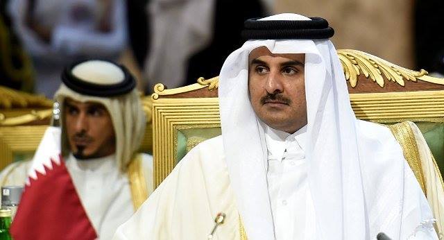 أمير قطر يهنئ معصوم والعبادي بتحرير الموصل