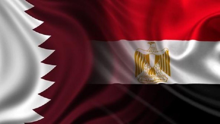 وفد قطري في القاهرة