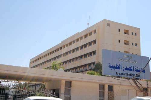 اخماد حريق اندلع بمستشفى الصدر في النجف