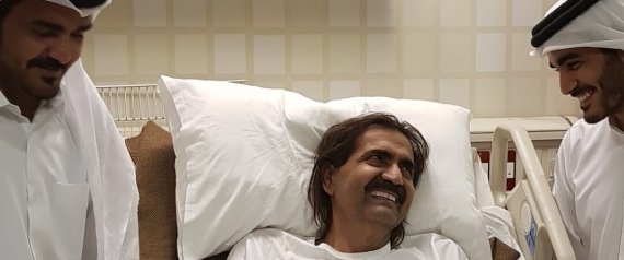 أمير قطر السابق يتعرض لإصابة تستدعي تدخُّلاً جراحياً