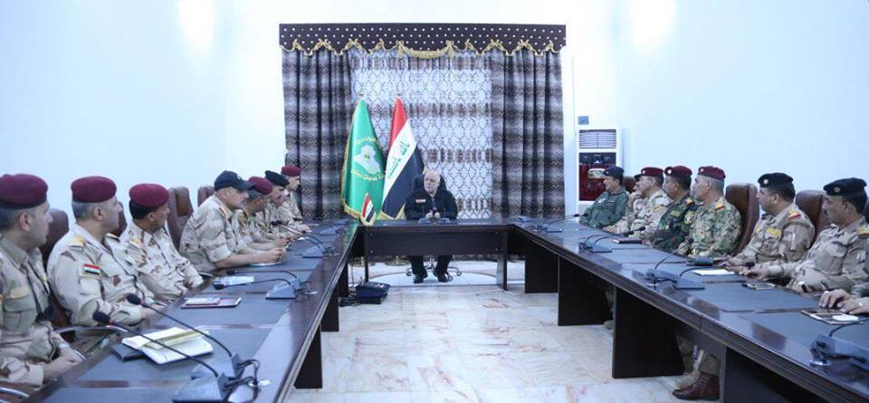 العبادي: بقايا داعش محاصرين في الاشبار الاخيرة وانها مسألة وقت لنعلن الانتصار العظيم